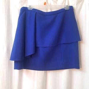 Royal Blue mini skirt